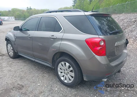2010 Chevrolet Equinox Lt из США, поврежденный, VIN 2CNFLNEY0A6356630